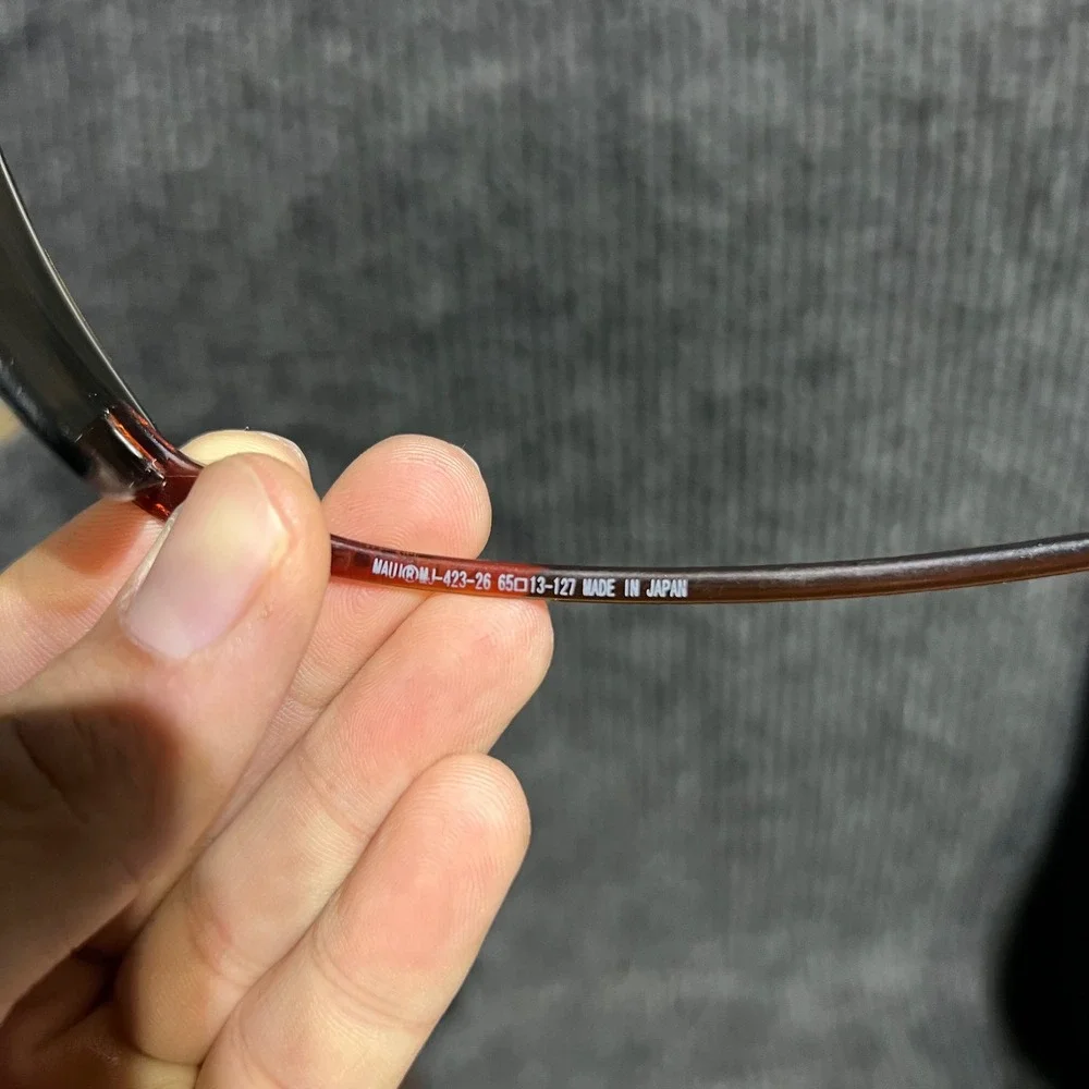Maui Jim Lighthouse Sunglasses Unisex 65mm Rootbeer Brown Polarized MJ-423-26